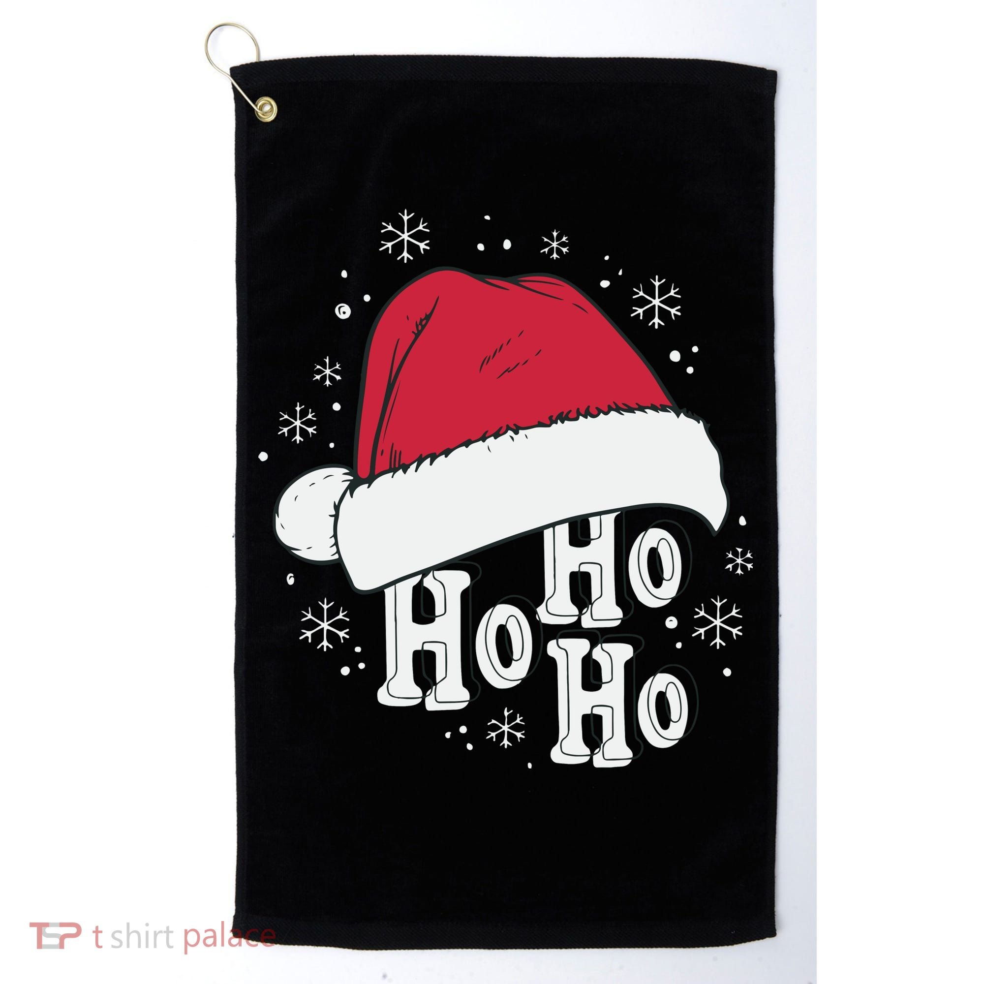 Ho Ho Ho Funny Christmas Golf Towel