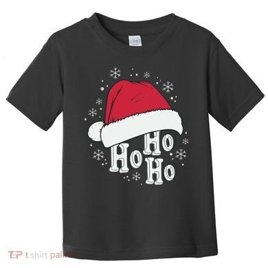 Ho Ho Ho Funny Christmas Toddler T-Shirt