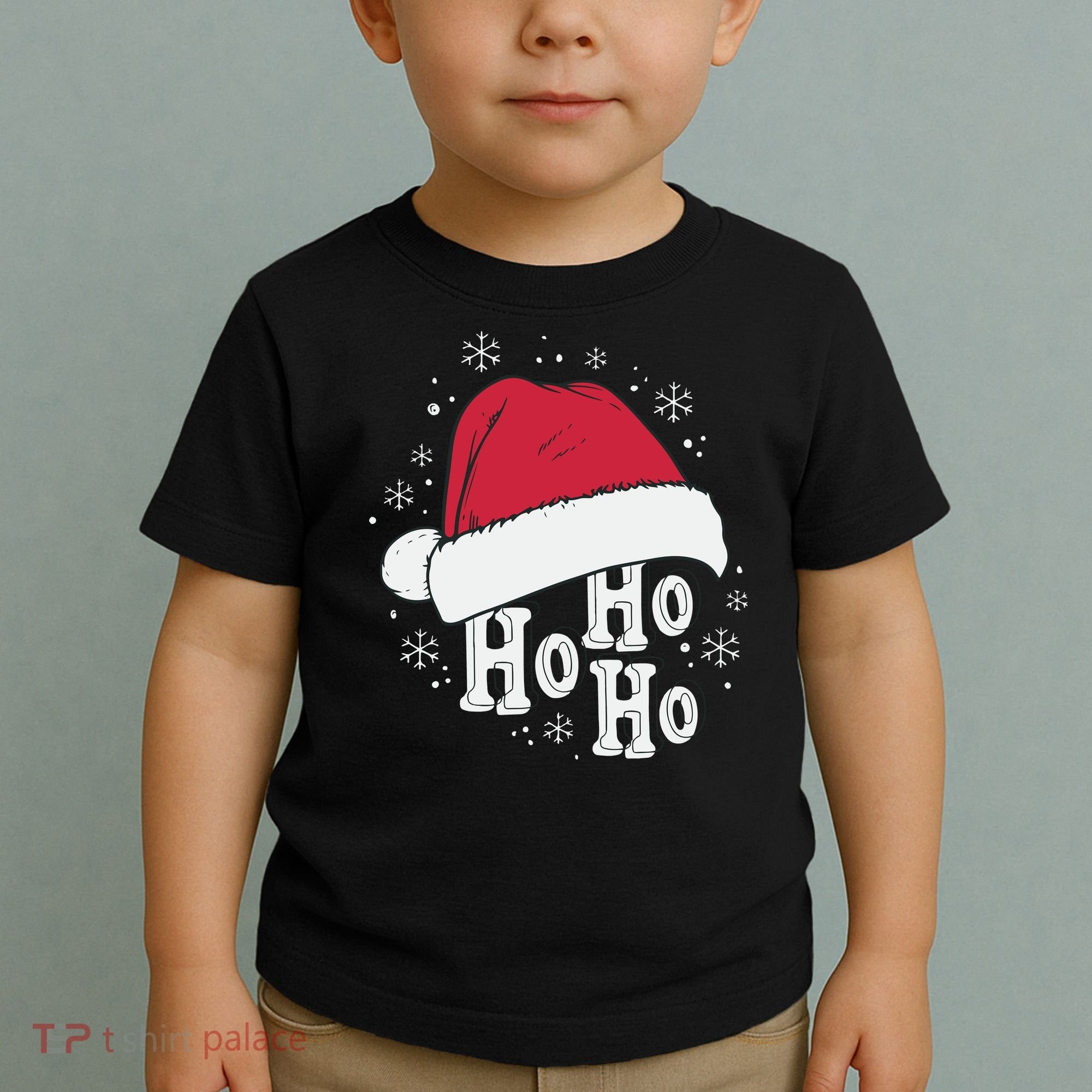 Ho Ho Ho Funny Christmas Toddler T-Shirt