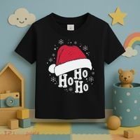 Ho Ho Ho Funny Christmas Toddler T-Shirt thumb 3