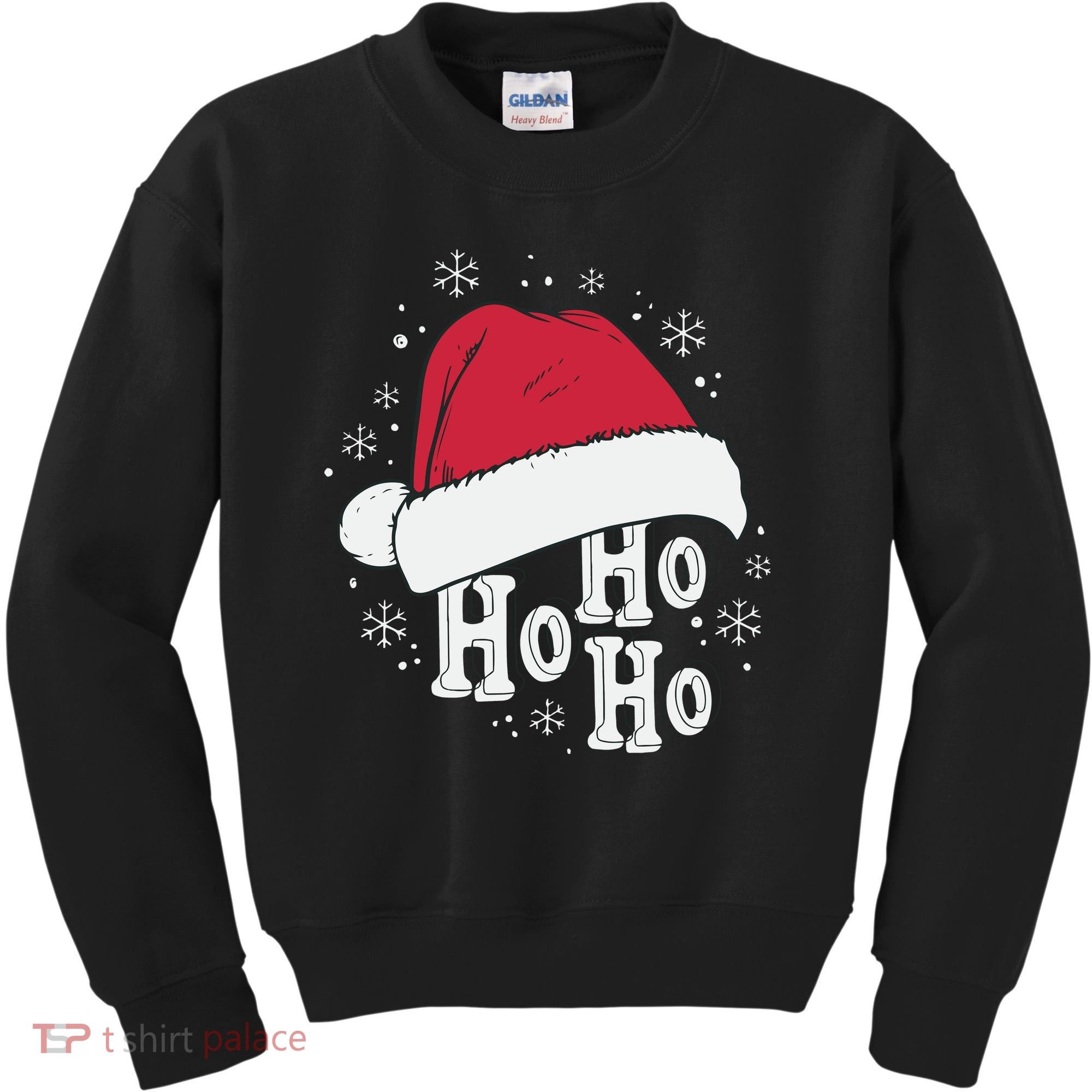 Ho Ho Ho Funny Christmas Kids Sweatshirt