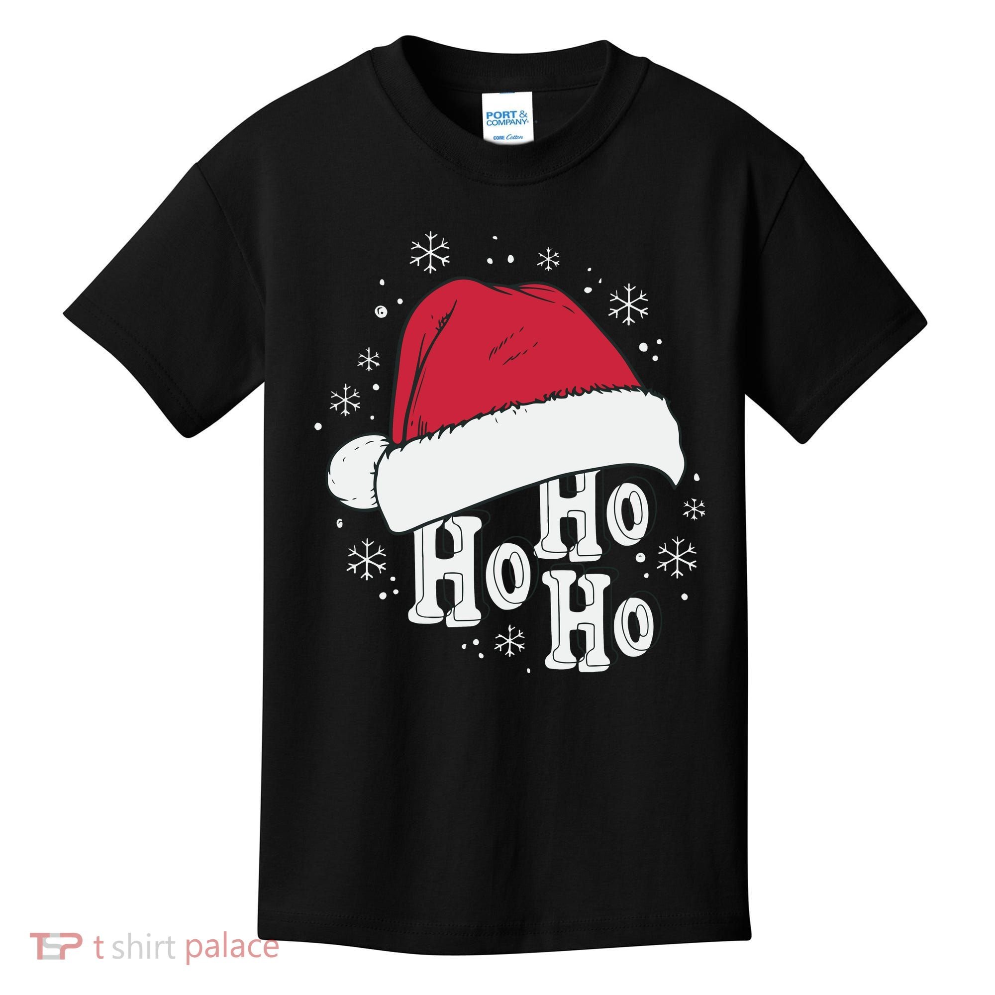 Ho Ho Ho Funny Christmas Kids T-Shirt