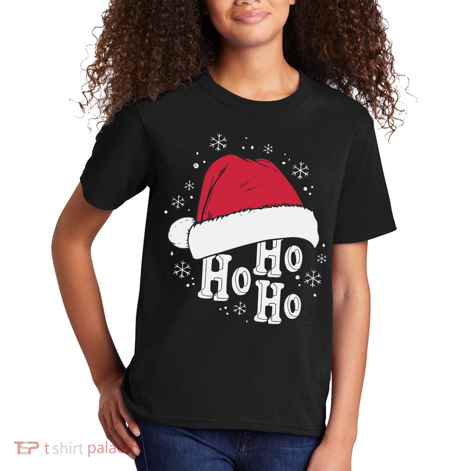 Ho Ho Ho Funny Christmas Kids T-Shirt