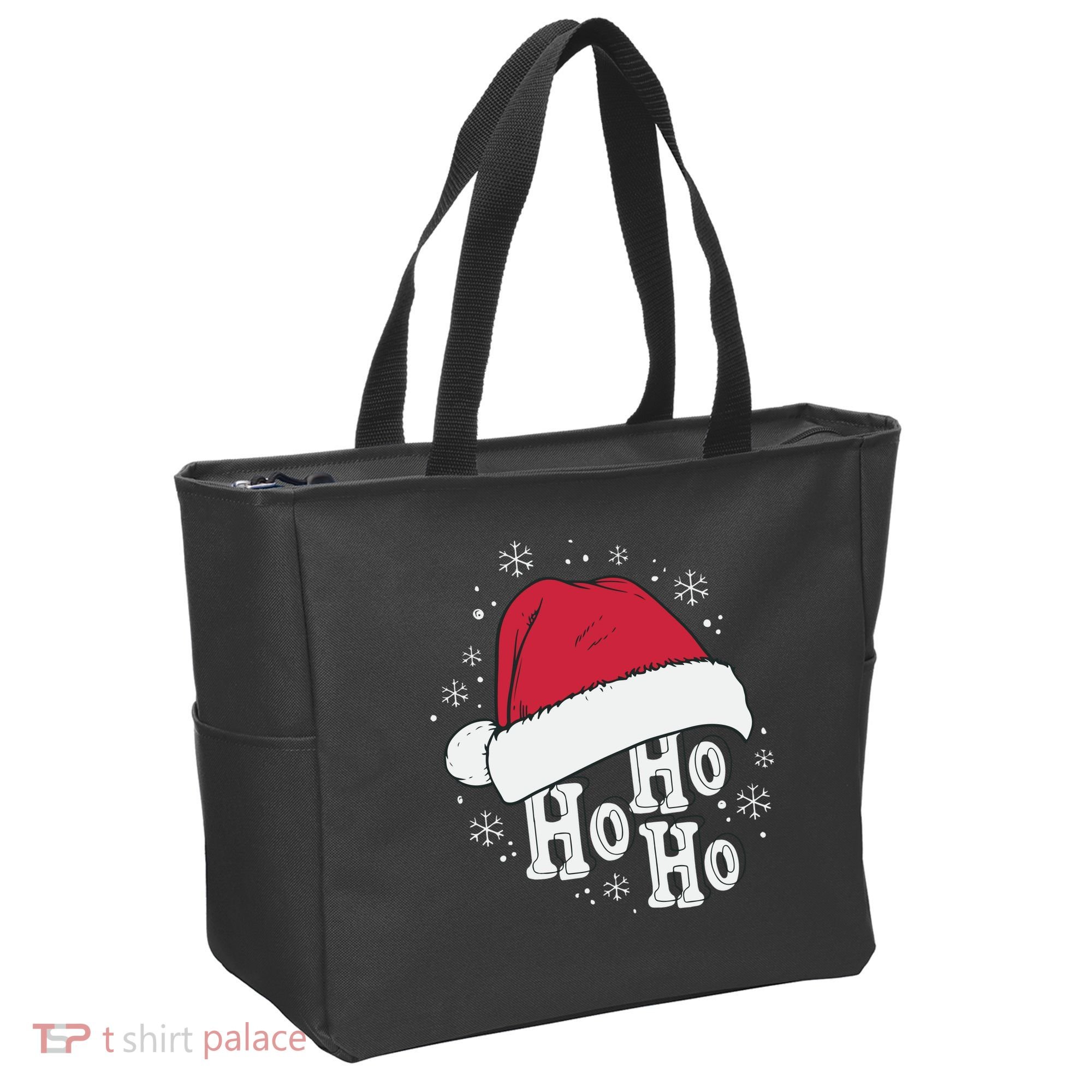 Ho Ho Ho Funny Christmas Tote Bag