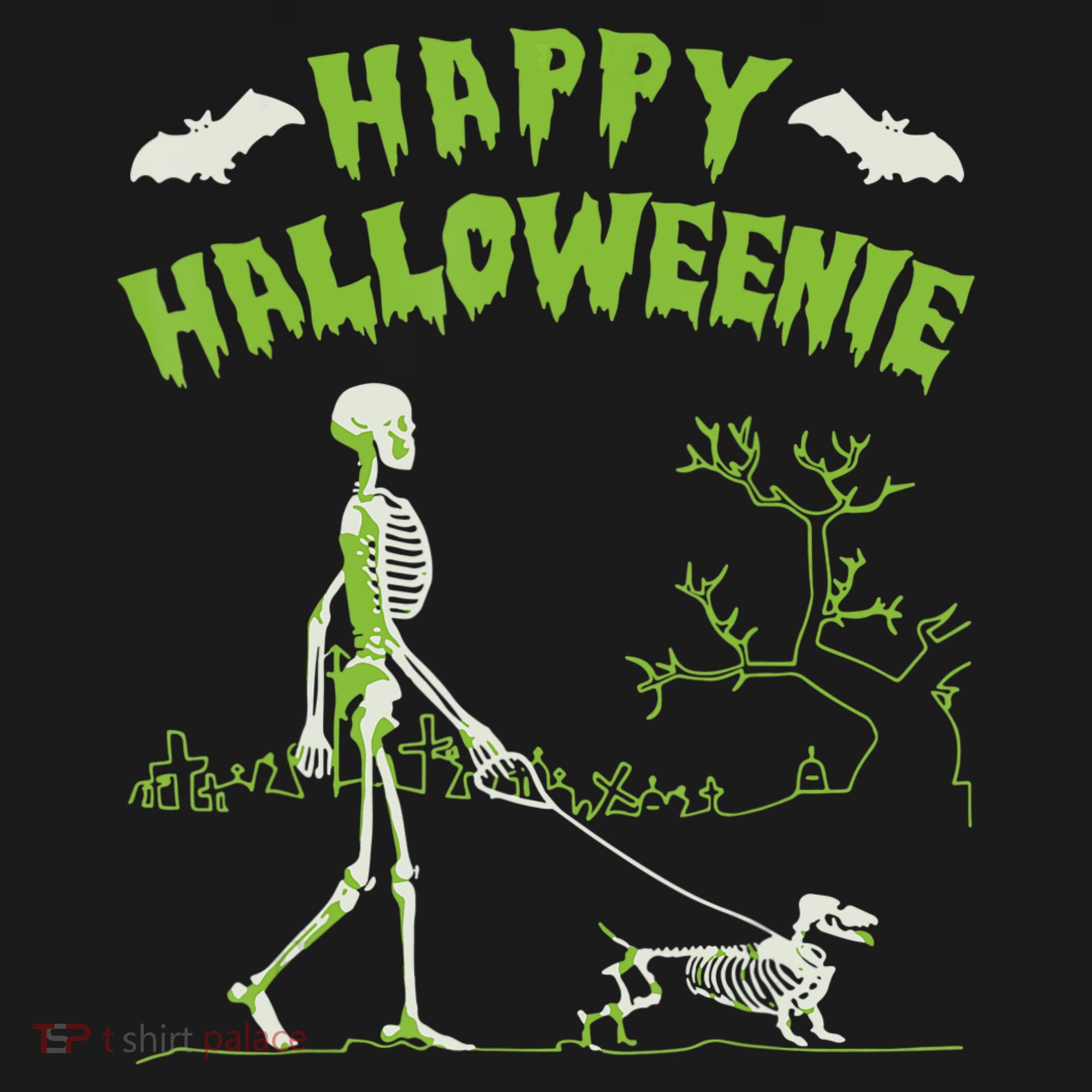 Happy Halloweenie Halloween Skeleton Dachshund Weiner Dogs Visor