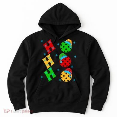 Ho Ho Ho Pickleball Christmas Hoodie