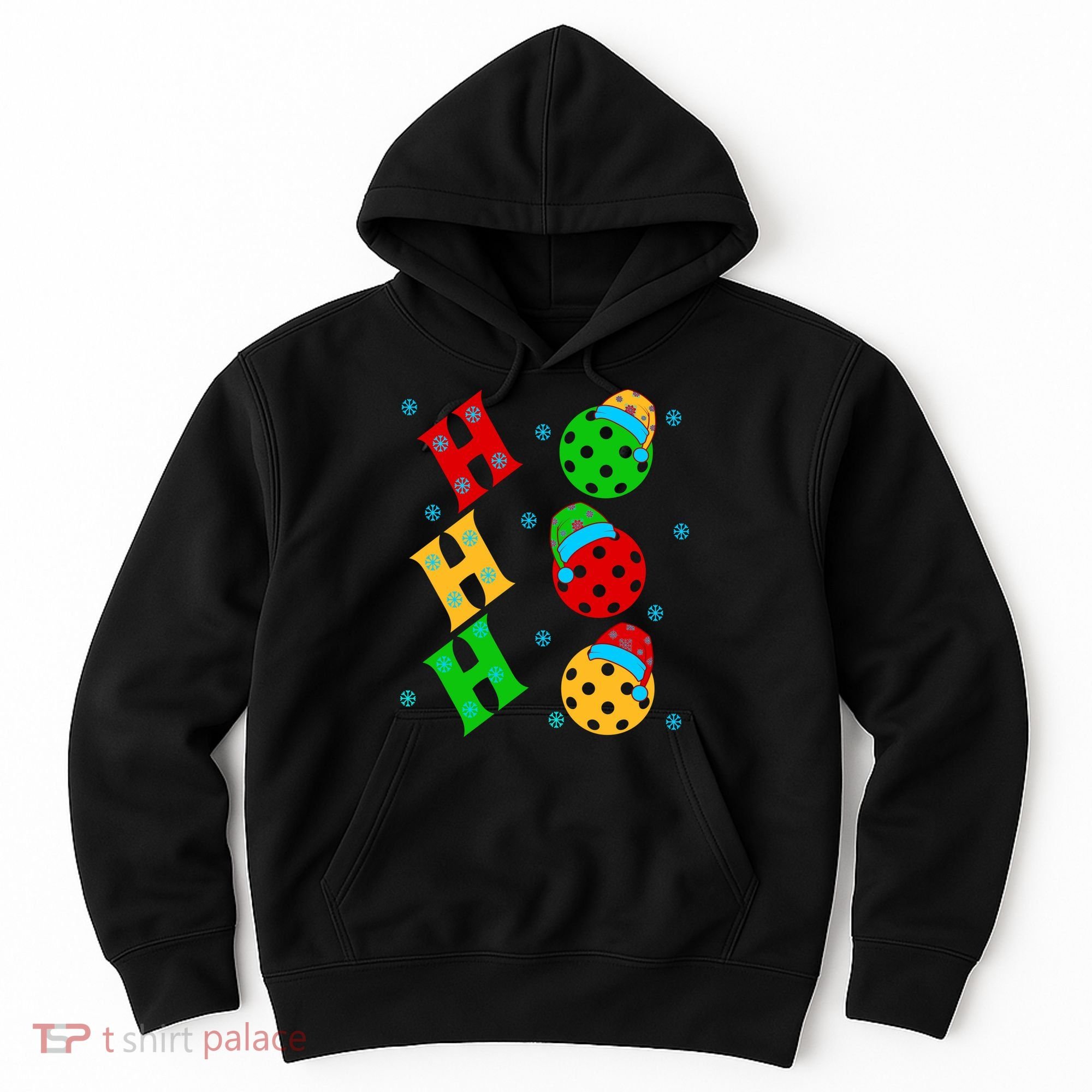 Ho Ho Ho Pickleball Christmas Hoodie