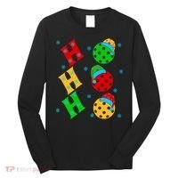 Ho Ho Ho Pickleball Christmas Long Sleeve Shirt thumb 0