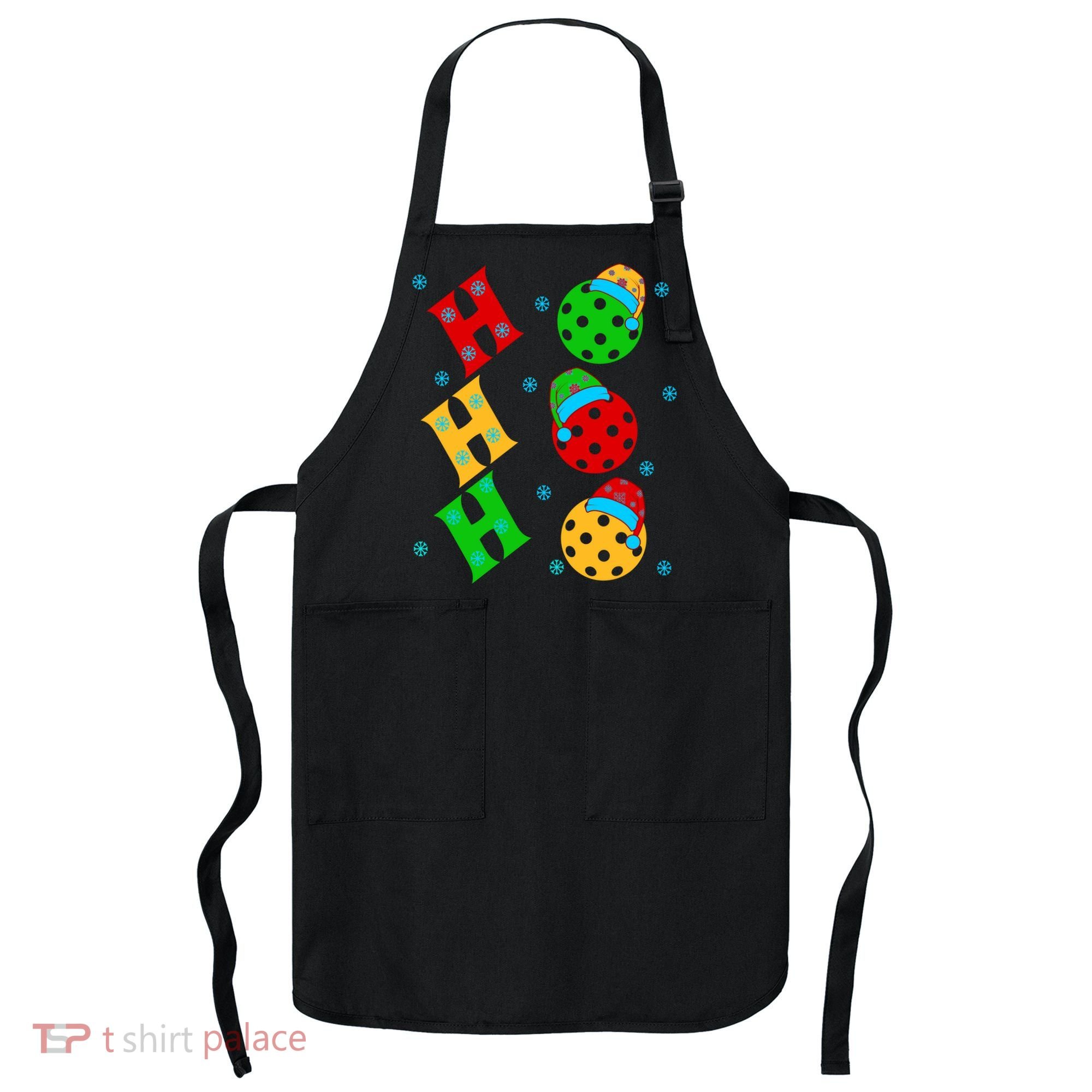 Ho Ho Ho Pickleball Christmas Apron