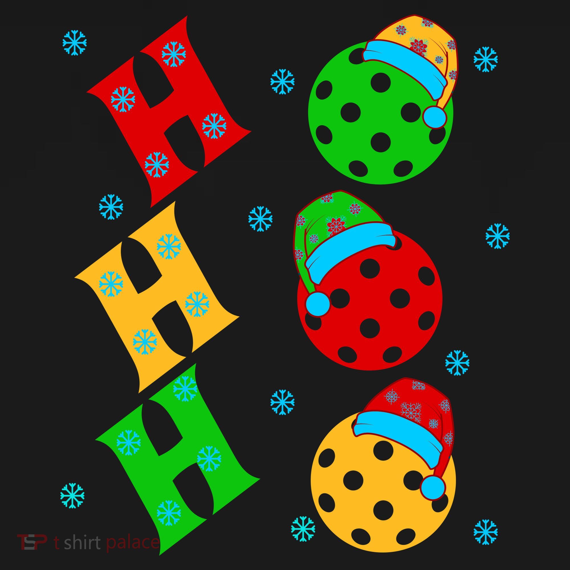 Ho Ho Ho Pickleball Christmas Sweatshirt