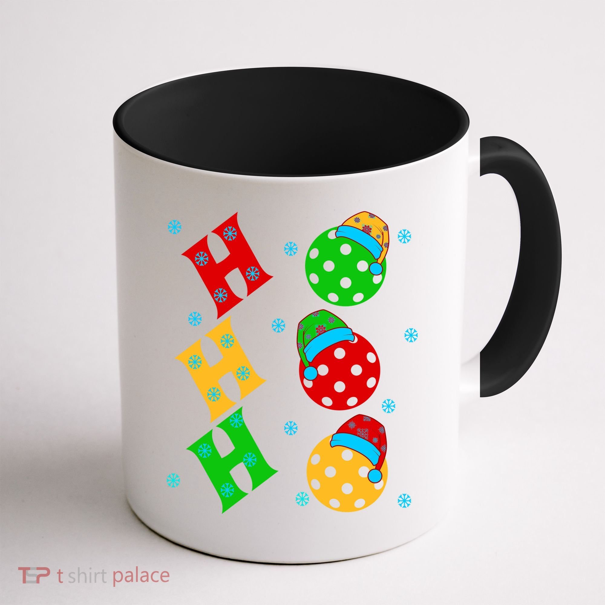 Ho Ho Ho Pickleball Christmas Coffee Mug