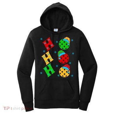 Ho Ho Ho Pickleball Christmas Women's Hoodie