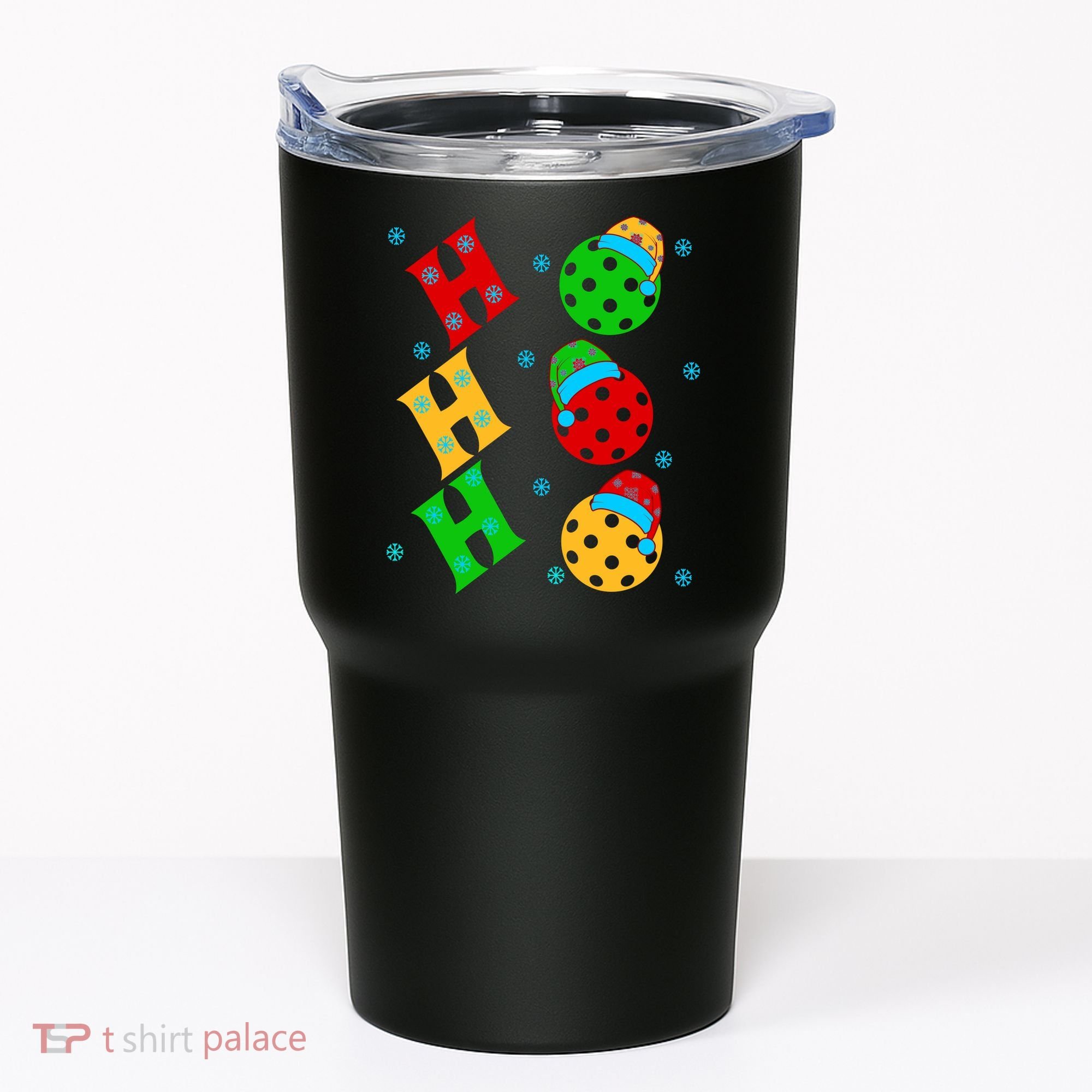 Ho Ho Ho Pickleball Christmas Tumbler