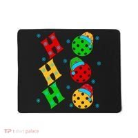 Ho Ho Ho Pickleball Christmas Mousepad thumb 0