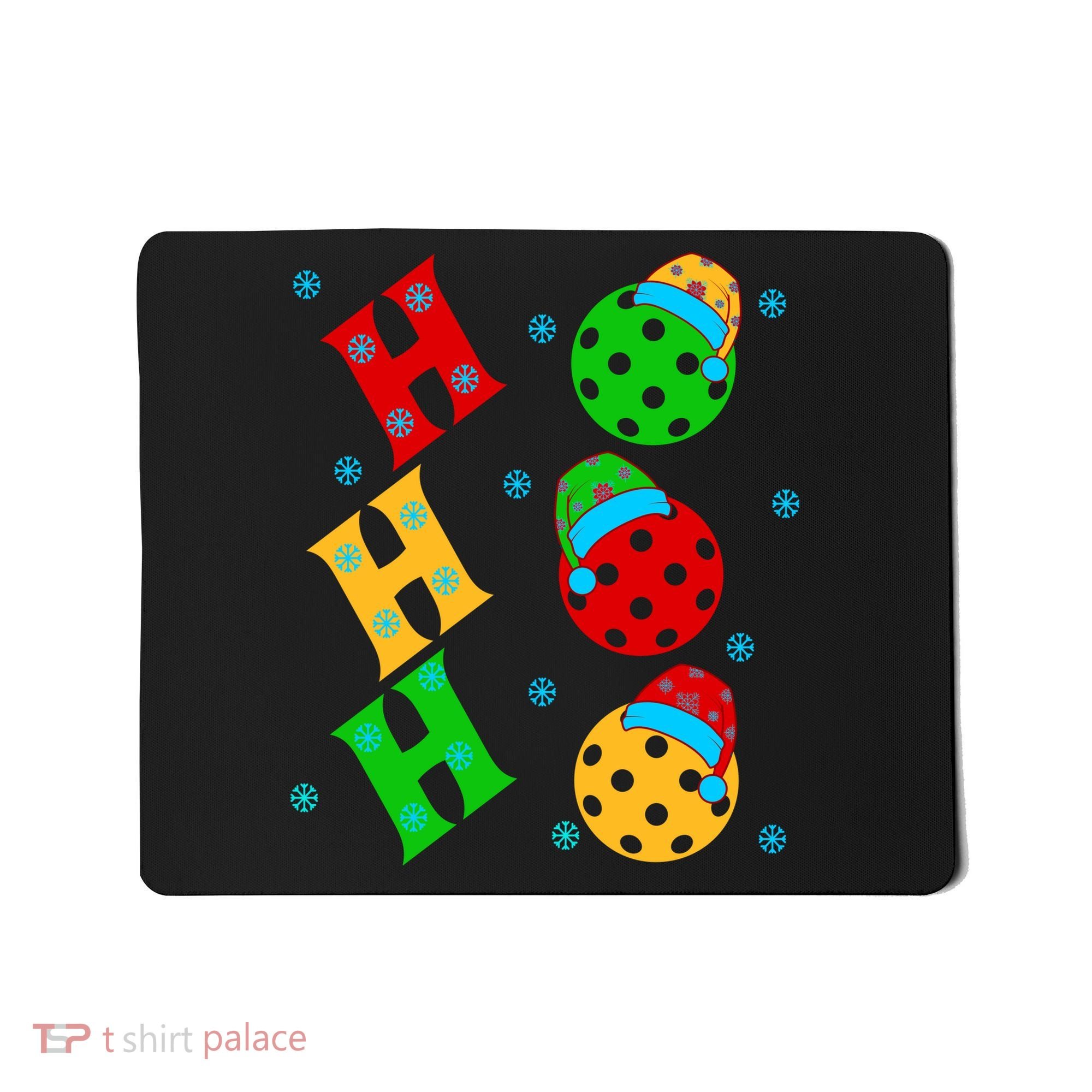 Ho Ho Ho Pickleball Christmas Mousepad