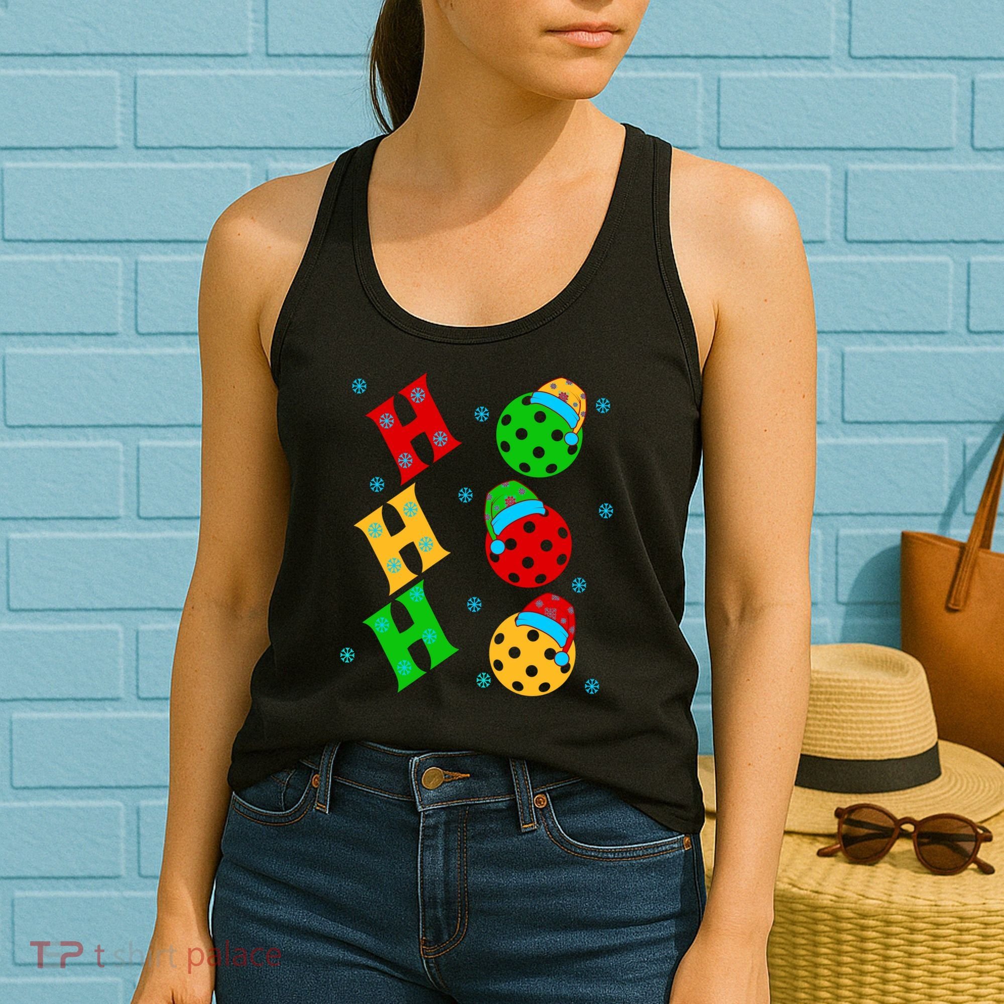 Ho Ho Ho Pickleball Christmas Women's Tank Top