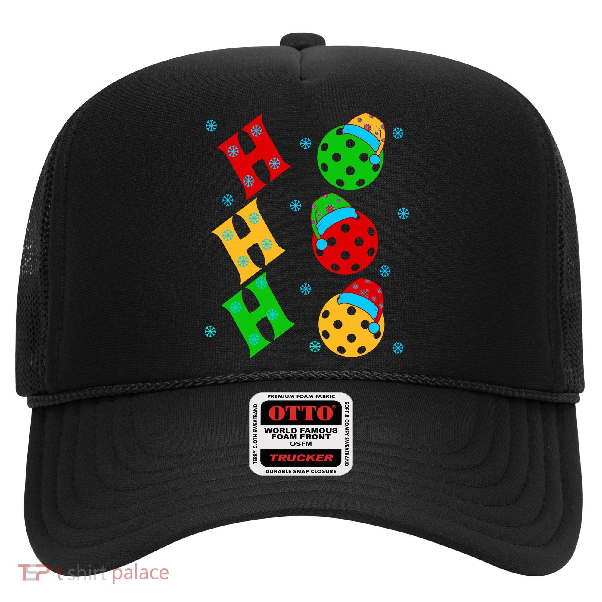 Ho Ho Ho Pickleball Christmas Hat