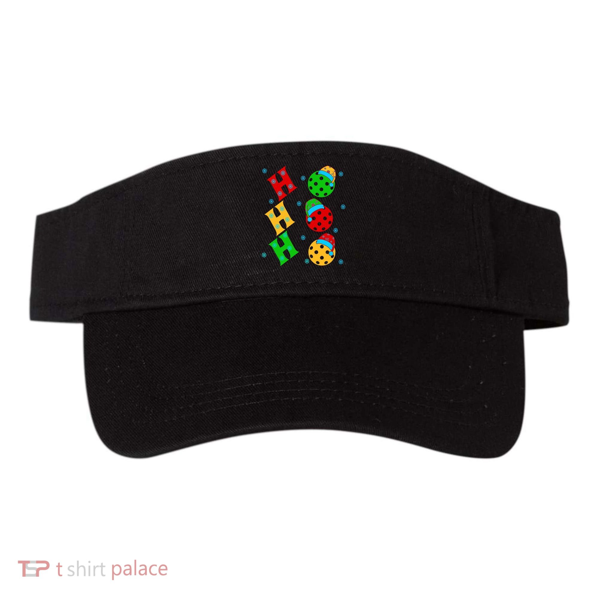 Ho Ho Ho Pickleball Christmas Visor