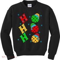 Ho Ho Ho Pickleball Christmas Kids Sweatshirt thumb 0