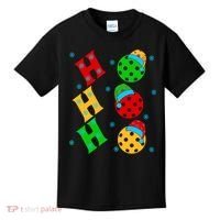 Ho Ho Ho Pickleball Christmas Kids T-Shirt thumb 0