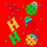 Ho Ho Ho Pickleball Christmas Santa Hat thumb 1