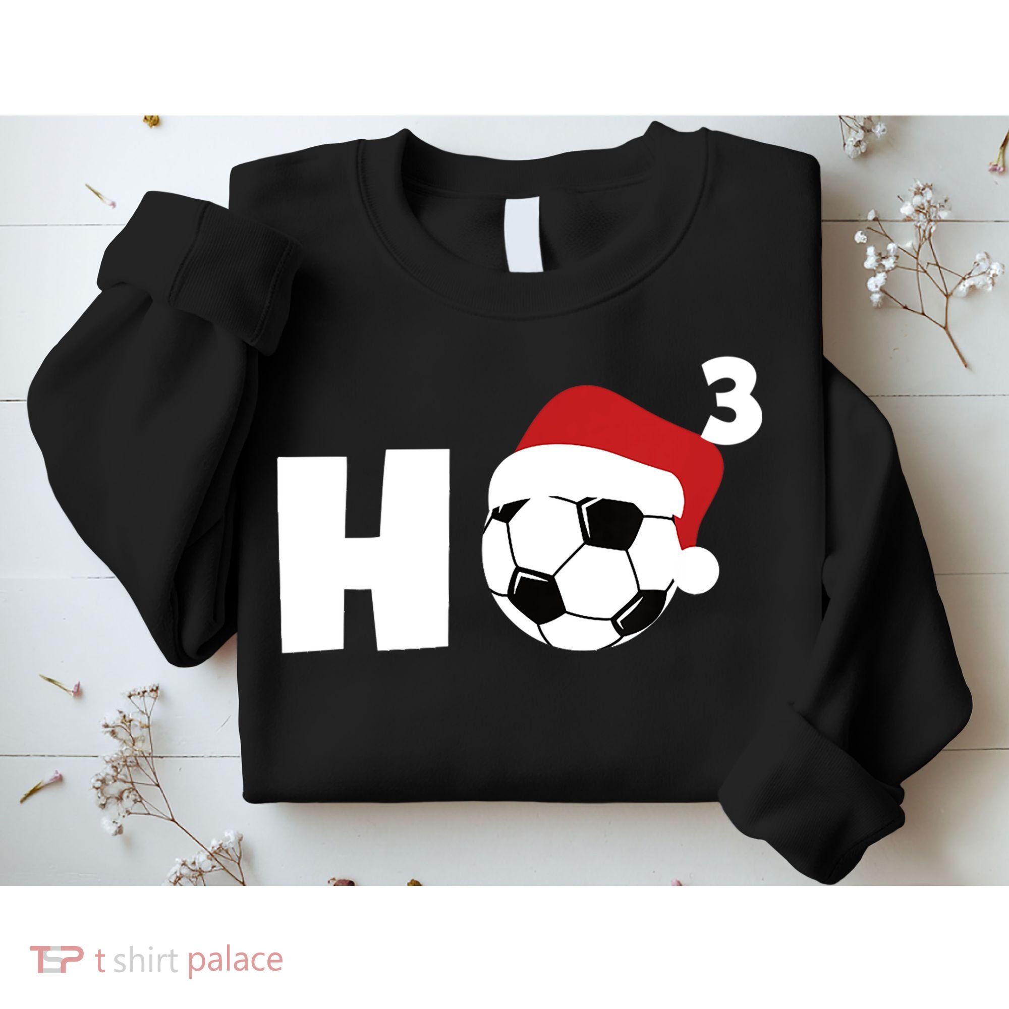 'Ho Ho Ho' Soccer Christmas Sweatshirt