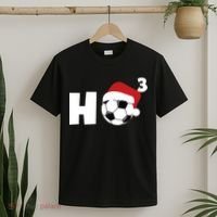'Ho Ho Ho' Soccer Christmas T-Shirt thumb 2