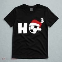 'Ho Ho Ho' Soccer Christmas T-Shirt thumb 5