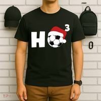 'Ho Ho Ho' Soccer Christmas T-Shirt thumb 6