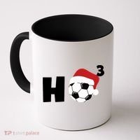 'Ho Ho Ho' Soccer Christmas Coffee Mug thumb 0