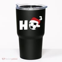 'Ho Ho Ho' Soccer Christmas Tumbler thumb 0