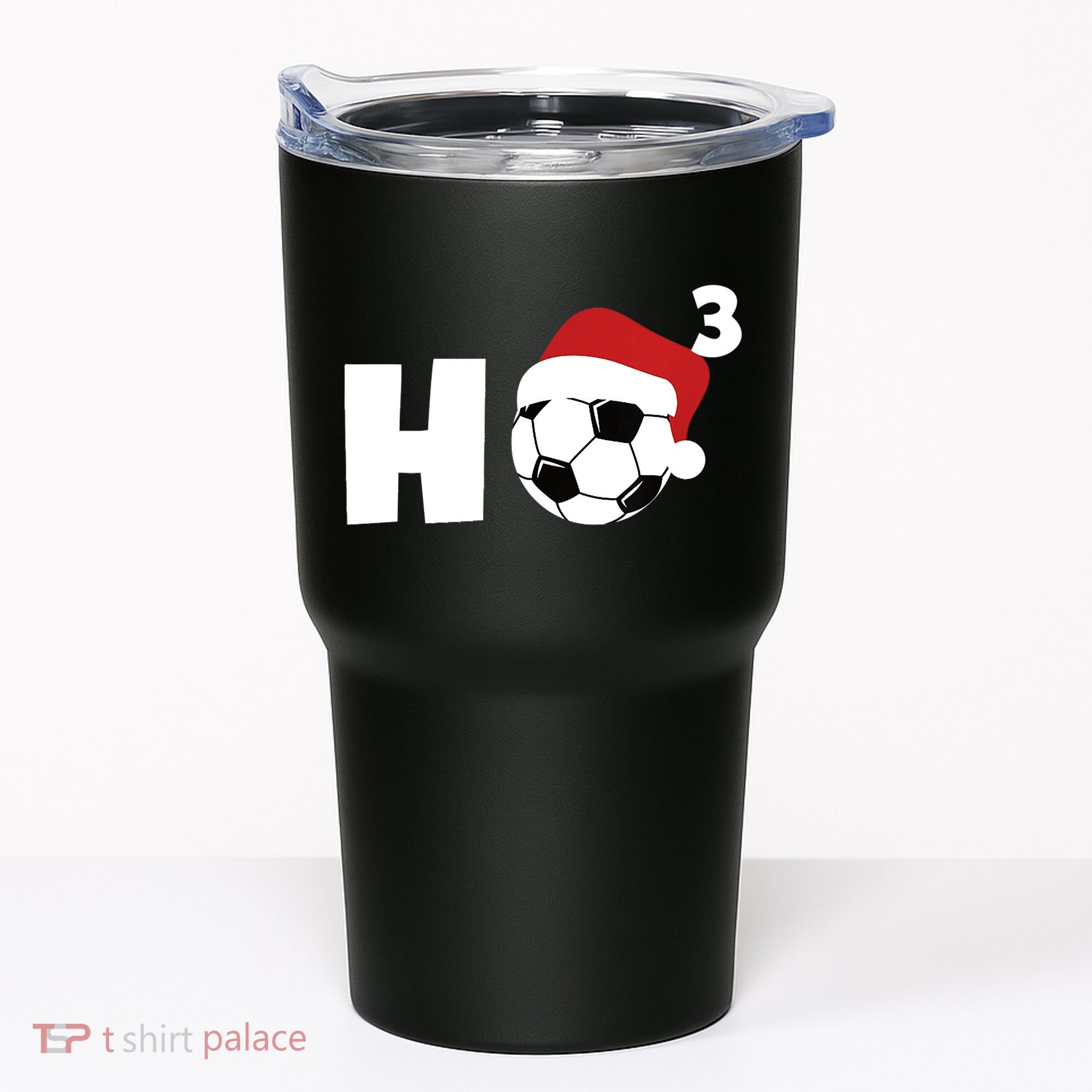 'Ho Ho Ho' Soccer Christmas Tumbler