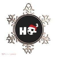 'Ho Ho Ho' Soccer Christmas Ornament thumb 0