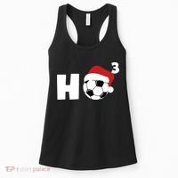 'Ho Ho Ho' Soccer Christmas Women's Tank Top thumb 0