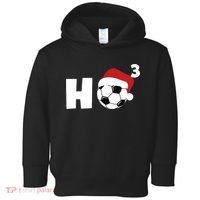 'Ho Ho Ho' Soccer Christmas Toddler Hoodie thumb 0