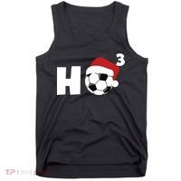 'Ho Ho Ho' Soccer Christmas Tank Top thumb 0