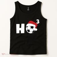 'Ho Ho Ho' Soccer Christmas Tank Top thumb 2