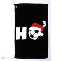'Ho Ho Ho' Soccer Christmas Golf Towel thumb 0