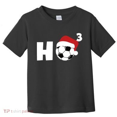 'Ho Ho Ho' Soccer Christmas Toddler T-Shirt