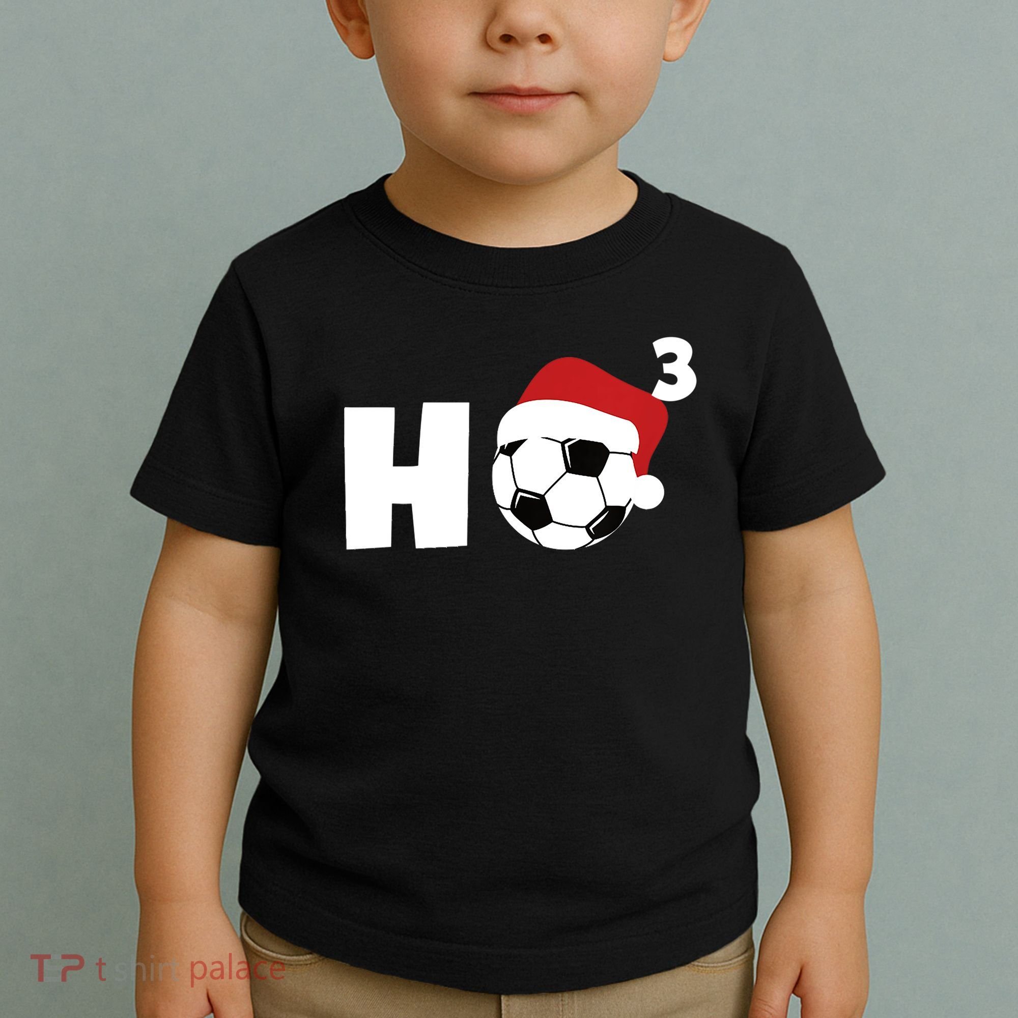 'Ho Ho Ho' Soccer Christmas Toddler T-Shirt