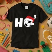 'Ho Ho Ho' Soccer Christmas Kids T-Shirt thumb 3