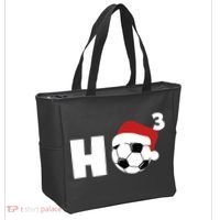 'Ho Ho Ho' Soccer Christmas Tote Bag thumb 2