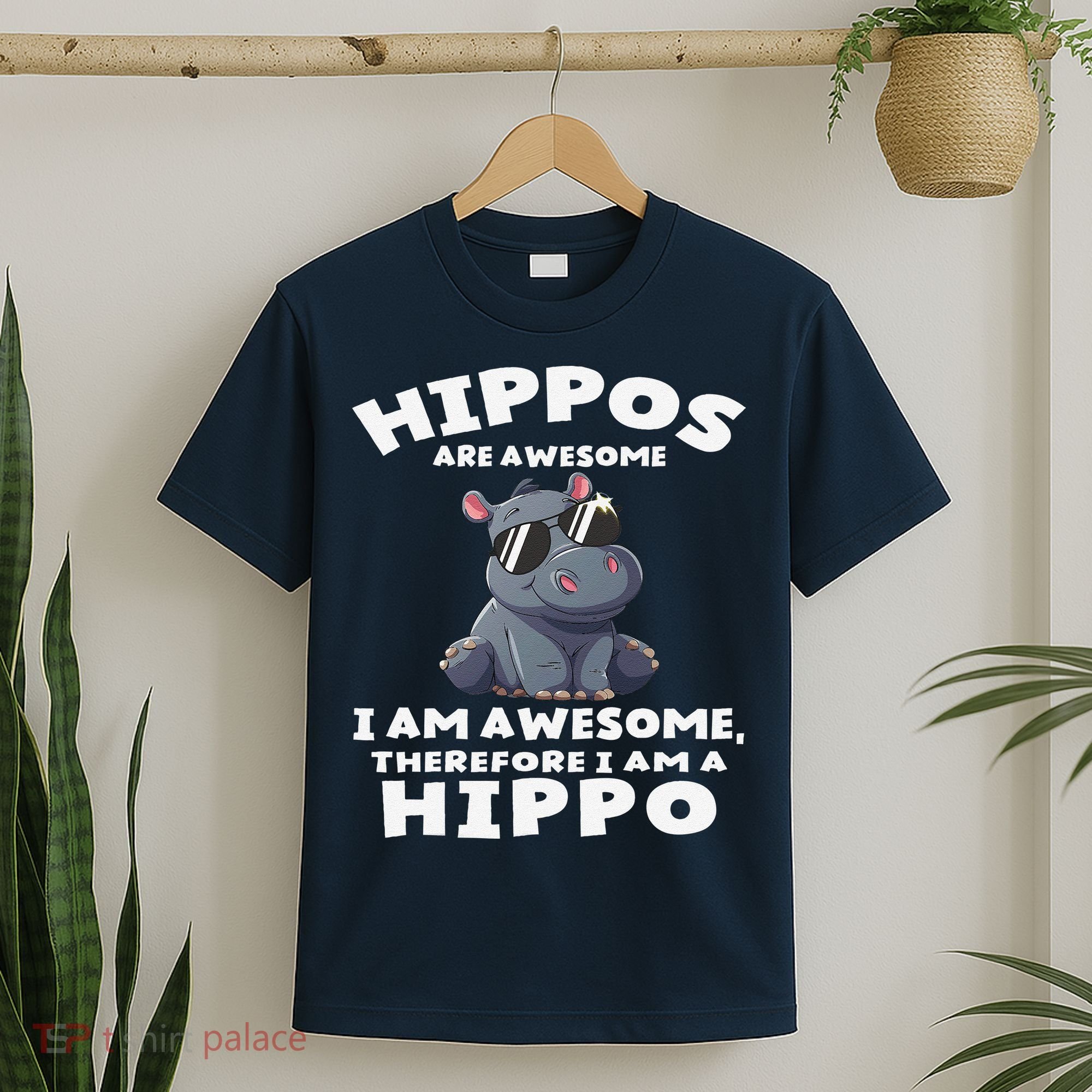 Hippo Hippopotamus Hippos Are Awesome Gifts Cute T-Shirt