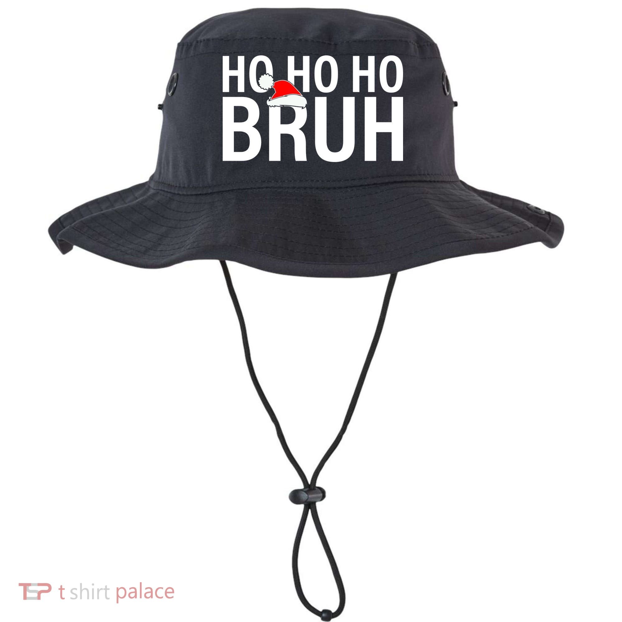 Ho Ho Ho Bruh Santa Hat Funny Christmas Bucket Hat