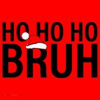 Ho Ho Ho Bruh Santa Hat Funny Christmas Santa Hat thumb 1
