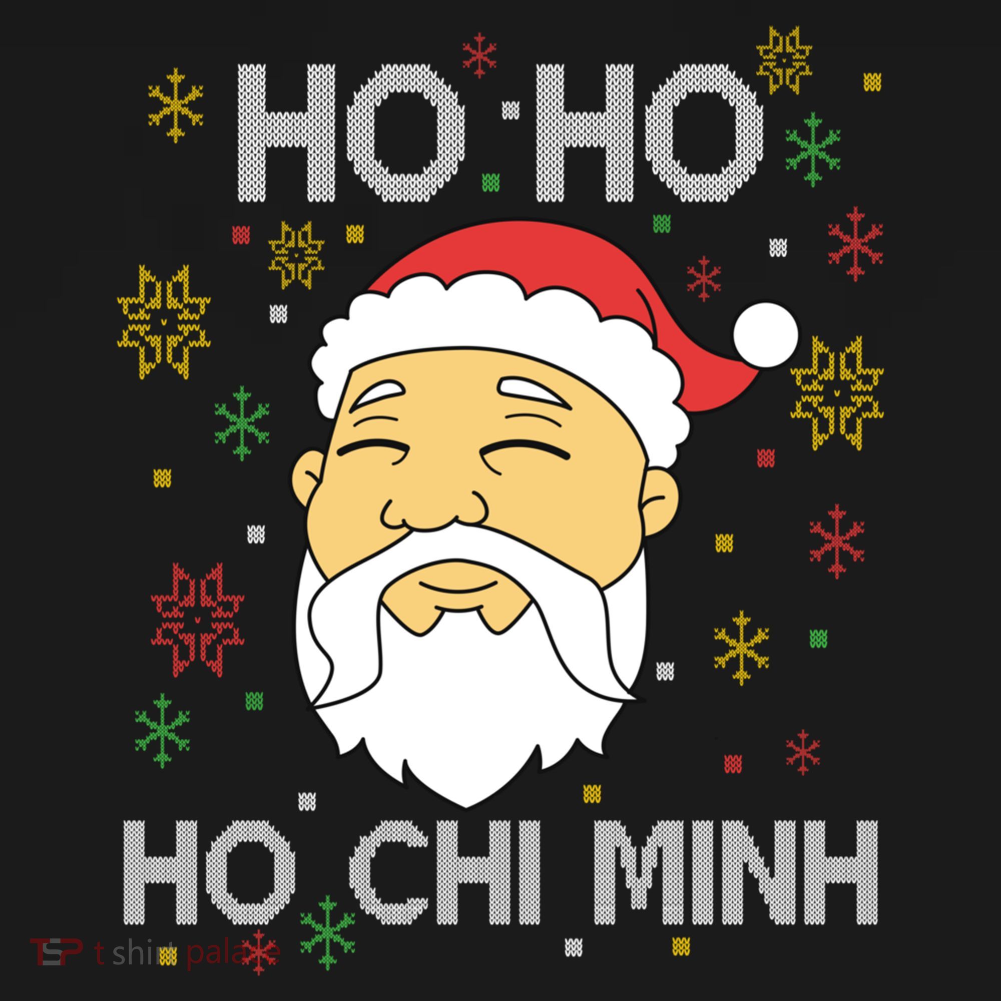 Ho Ho Ho Chi Minh Asian Vietnamese Santa Claus Christmas Gift Women's Hoodie