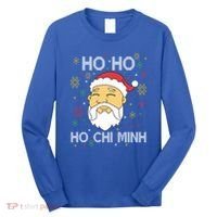 Ho Ho Ho Chi Minh Asian Vietnamese Santa Claus Christmas Gift Long Sleeve Shirt thumb 0