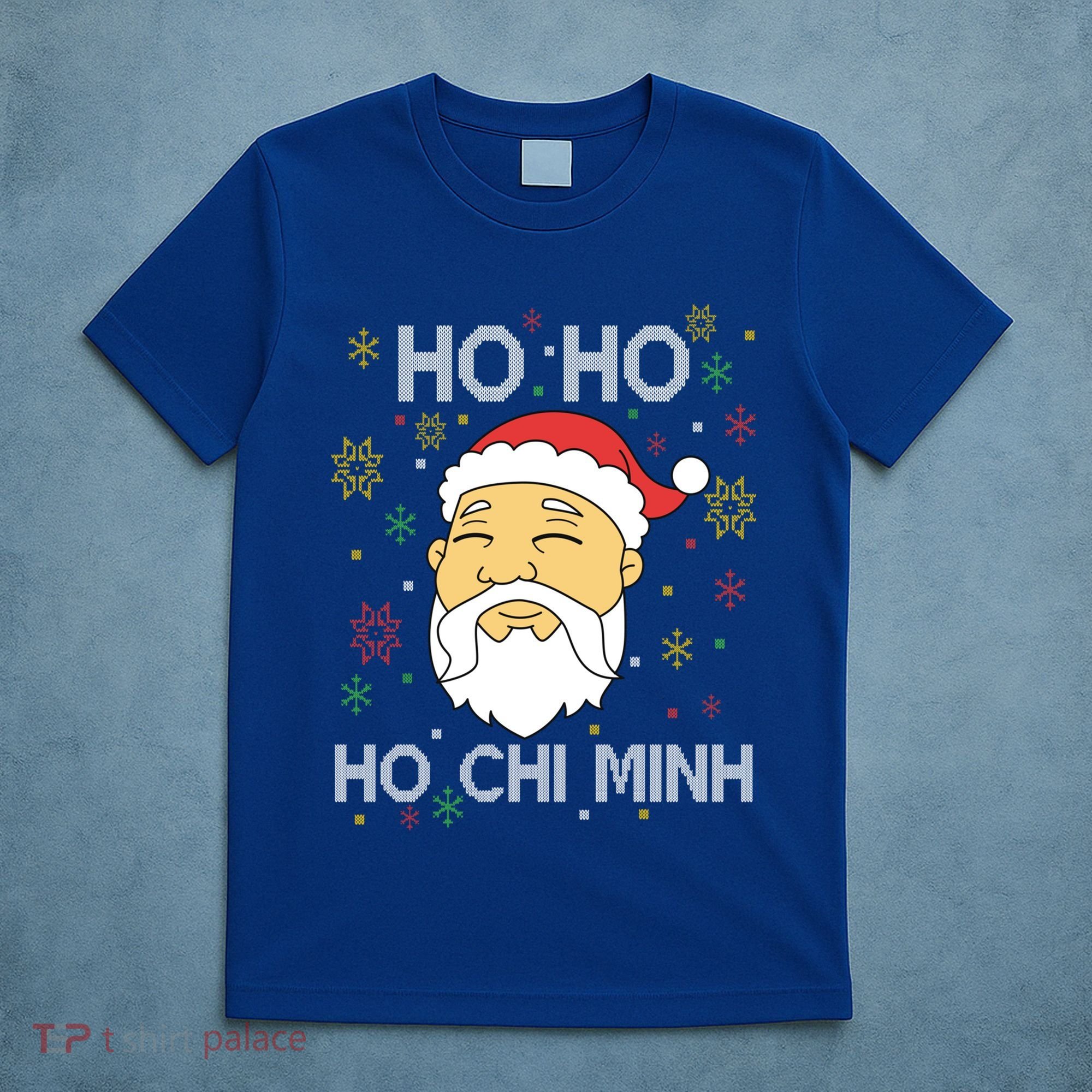 Ho Ho Ho Chi Minh Asian Vietnamese Santa Claus Christmas Gift T-Shirt