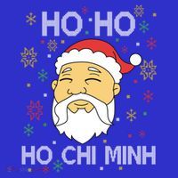 Ho Ho Ho Chi Minh Asian Vietnamese Santa Claus Christmas Gift Women's Tank Top thumb 5
