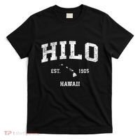 Hilo Hawaii Hi Vintage Sports T-Shirt thumb 0